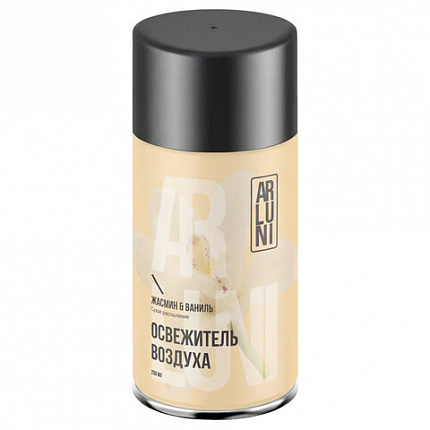 Сменный баллон 250мл ARLUNI "Жасмин и ваниль", для автомат. освежителей, универсальны