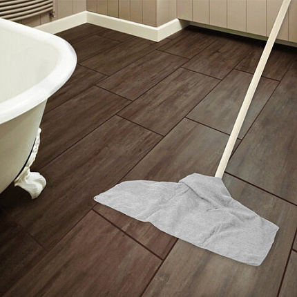 Тряпка из микрофибры 50х60 см, АВТО / ДОМ / ОФИС, КОМПЛЕКТ 2 шт., "ULTRASONIC BI-COLOUR", синий/серый, 220 г/м2, LAIMA HOME, 608219