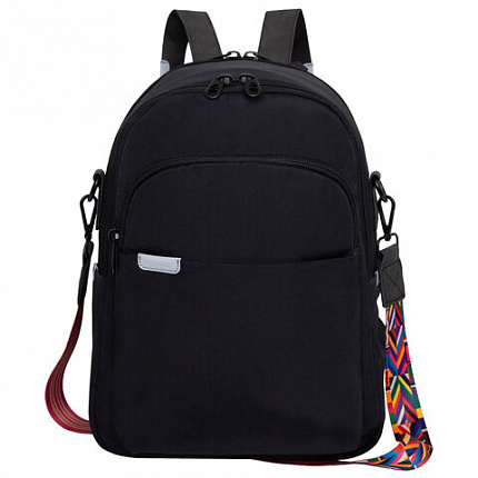 Рюкзак GRIZZLY, 2 отделения, съёмный ремень, "ORNAMENT", 38х29х15 см, RD-546-1/1