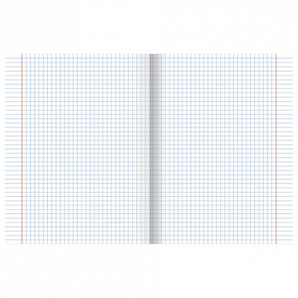 Тетрадь А5 48 л. АЛЬТ скоба, клетка, Soft Touch, фольга, "ЗЕФИРНОЕ НАСТРОЕНИЕ", 7-48-569