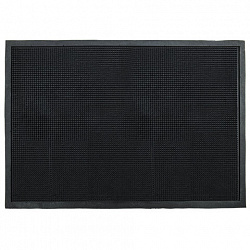 Коврик входной резиновый фактурный грязесборный 60х90 см, толщина 12 мм, LAIMA EXPERT, 607817