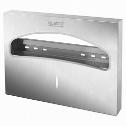 Диспенсер для покрытий на унитаз LAIMA PROFESSIONAL INOX, (V1) 1/2, нержавеющая сталь, матовый, 605702