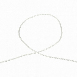 Нить лавсановая для прошивки документов, БЕЛАЯ, диаметр 0,7 мм, длина 1000 м, ЛШ 170, BRAUBERG, 604989