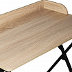 Стол на металлокаркасе BRABIX "LOFT CD-008", 900х500х780 мм, цвет дуб натуральный, 641865