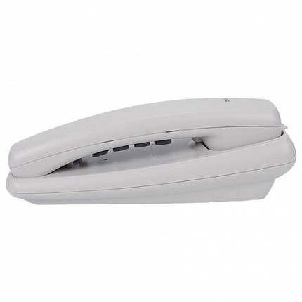 Телефон TEXET TX-219, тональный/импульсный режим, повтор, серый, 125787