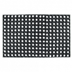 Коврик входной резиновый грязесборный ячеистый, 40х60 см, толщина 16 мм, LAIMA EXPERT, 607810