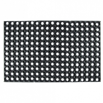 Коврик входной резиновый грязесборный ячеистый, 40х60 см, толщина 16 мм, LAIMA EXPERT, 607810