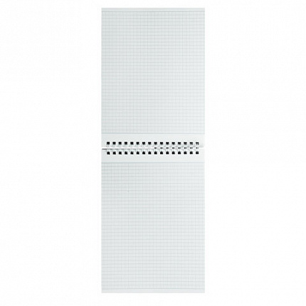 Блокнот А5 146х205 мм, 80 л., гребень, картон, жесткая подложка, клетка, BRAUBERG, "Стильный", 129818