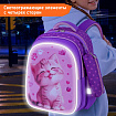 Рюкзак SNOOBAG (СНУБЭГ) MIND с пеналом в комплекте, 2 отделения, "Озорной котик", 40х28х18 см, 274443