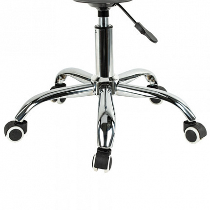 Кресло стул BRABIX "Eames MG-310 CH", хром, пластик белый, ткань серая, 532924