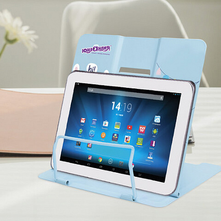 Подставка для книг и учебников ЮНЛАНДИЯ "Lama", регулируемый угол наклона, металл, 237576