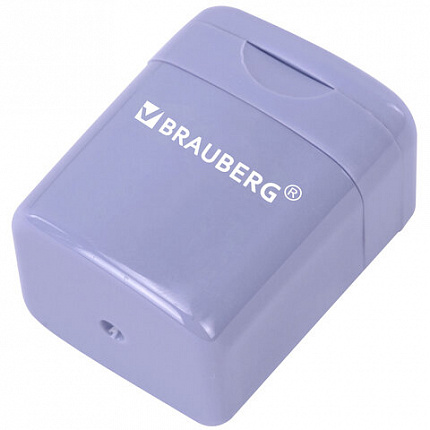 Точилка "PASTEL", с контейнером, корпус ассорти, BRAUBERG, 273255