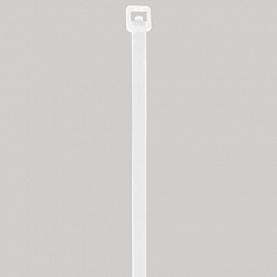 Стяжка (хомут) нейлоновая сверхпрочная POWER LOCK, 3,6x250 мм, КОМПЛЕКТ 100 шт., белая, SONNEN, 607922