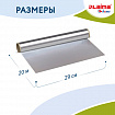 Фольга пищевая алюминиевая прочная, 29 см х 20 м, толщина 11 мкм, LAIMA, 607803