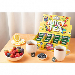 Чай AHMAD "Juicy tea" ассорти 12 вкусов, НАБОР 60 пакетиков, N074