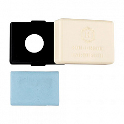 Ластик-клячка KOH-I-NOOR, 37х25х9 мм, голубой, мягкий, натуральный каучук, пластиковый футляр, 6422015007KD, 6422015007KDRU