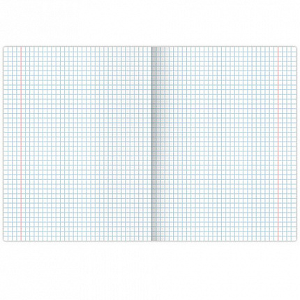 Тетрадь А5, 96 л., BRAUBERG, скоба, клетка, TWIN-лак, "Natura Terrazzo", 404431