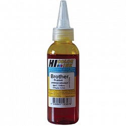 Чернила HI-BLACK для BROTHER (Тип B) универсальные, желтые, 0,1 л, водные, HB-BR-Y-100ML