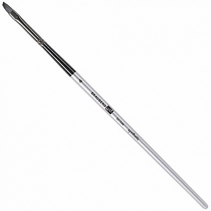 Кисти художественные набор 23 шт синтетика с мастихином в пенале, BRAUBERG ART DEBUT,