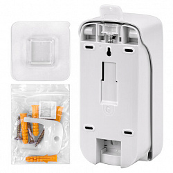 Дозатор для жидкого мыла LAIMA PROFESSIONAL PREMIUM, НАЛИВНОЙ, 1 л, белый, ABS-пластик, 609509