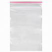 Пакеты с замком ZIP LOCK "зиплок", комплект 100 шт., 60х80 мм, ПВД, толщина 35 микрон, BRAUBERG, 606207