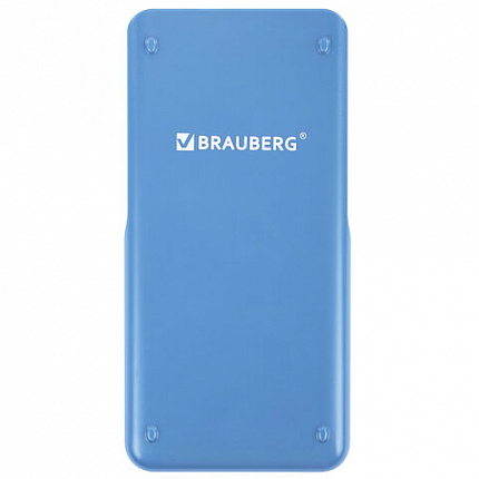 Калькулятор инженерный BRAUBERG SC-991ES-PLUS-BU (164х80 мм), 552 функции, 10+2 разряда, ГОЛУБОЙ, 272653