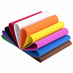 Пористая резина/фоамиран А4, 1 мм, НАБОР, 10 листов, 10 цветов, яркие цвета, ОСТРОВ СОКРОВИЩ, 661696