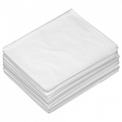 Простыня белая нестерильная 80х200 см, КОМПЛЕКТ 20 шт., СМС 18 г/м2, ЧИСТОВЬЕ, 02-912