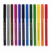Фломастеры 12 ЦВЕТОВ CENTROPEN "Colour World", круглые, смываемые, 7550/12TP, 7 7550 1284