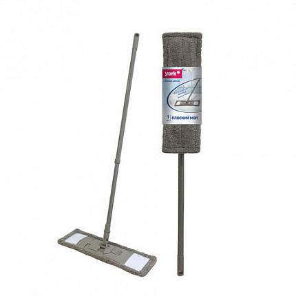 Швабра КОМПЛЕКТ черенок 75-127см +флаундер+МОП микрофибра, Классик Limited Edition, Y, 82260