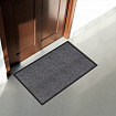 Коврик придверный 80х120 см, СЕРЫЙ, влаго-грязезащитный, 450 г/м2, ребристый, PRIMILA (ПРИМИЛА) EXTRA, 701025