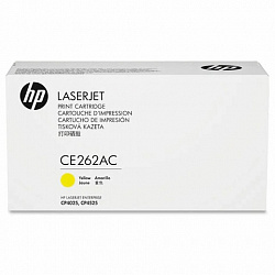 Картридж лазерный HP (CE262A) ColorLaserJet CP4025/4525, №647A, желтый, оригинальный, ресурс 11000 страниц
