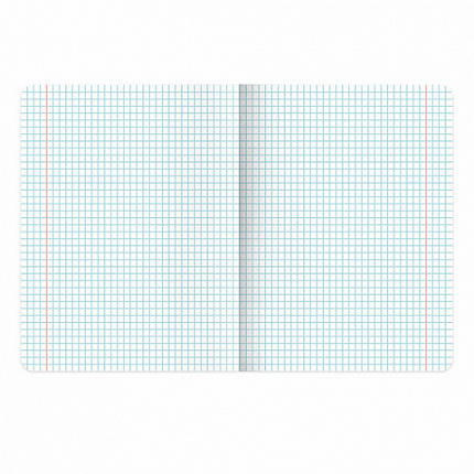 Тетрадь 18 л. BRAUBERG, клетка, обложка картон, CLASSIC, 107297