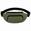 Сумка на пояс HEIKKI RIO (ХЕЙКИ), карман, регулируемый ремень, хаки, 30х12x10 см, 272616