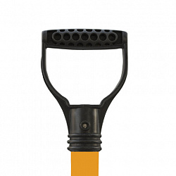 Лопата снеговая 46х40 см "НОМЕР 2" пластиковая, алюминиевый черенок с V-ручкой 115 см, армирующая алюминиевая планка, № 2, №2