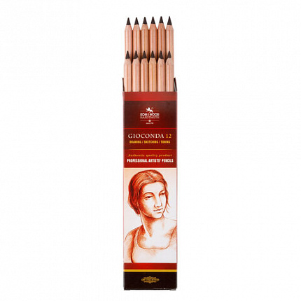 Сепия темная KOH-I-NOOR "Gioconda", 1шт., в карандаше, 8804012001KS