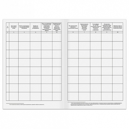 Журнал регистрации несчастных случаев на производстве, 12л, А4 200х290мм, STAFF, код, 130289