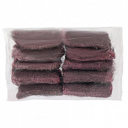 Губка для посуды металлическая с мыльной пропиткой, деликатная, КОМПЛЕКТ 10 штук, LAIMA, 702229