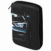Пенал BRAUBERG KIDS большой удобный с откидной планкой, EVA, 22х15х4 см, "Dark car", 273508