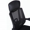 Кресло офисное BRABIX "Nexus ER-401", с подголовником, черное, 531835