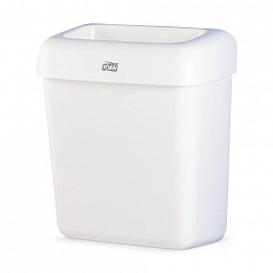 Контейнер для мусора, 20 л, TORK (Система B2), белый, 43х32,2х 20,5 см, без крышки, 226100