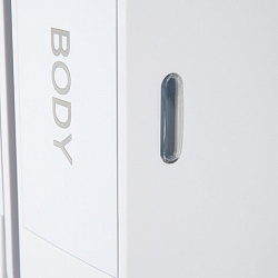 Дозатор двойной 2х0,38 л для жидкого мыла/шампуня/геля LAIMA ULTRA, НАЛИВНОЙ, белый, 609107, MD-9029W-2