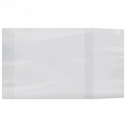 Обложки ПВХ для учебника, ПИФАГОР, комплект 5 шт., размер универсальный, прозрачные, 120 мкм, 233х455 мм, 224840