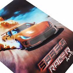 Дневник 1-4 класс 48 л., гибкая обложка, ЮНЛАНДИЯ, выборочный лак, с подсказом, "Машина", 106821