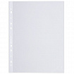 Папки-файлы перфорированные А4 BRAUBERG "ECONOMY", КОМПЛЕКТ 100 шт., гладкие, 30 мкм, 229659