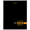 Тетрадь А5 48 л. BRAUBERG скоба, линия, обложка картон, "Dark" (микс в спайке), 404383
