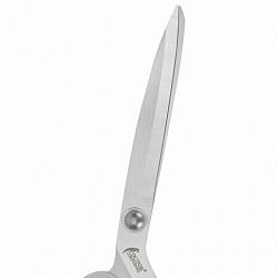 Ножницы портновские 230 мм, КЛАССИЧЕСКИЕ, серые, пластиковые ручки, ОСТРОВ СОКРОВИЩ, 665602