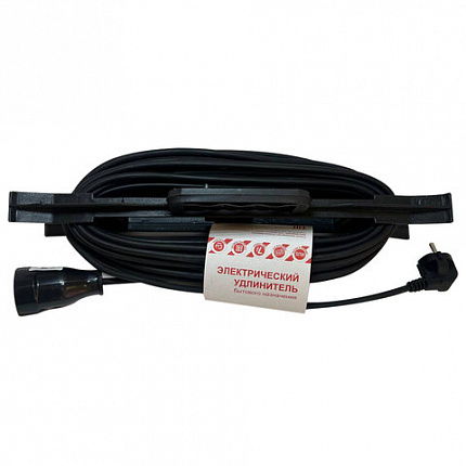 Удлинитель на рамке РС16, 1 розетка без заземления, КГ 2*1,5мм2, 20м, 16А, медь, морозостойкий 78745, 153