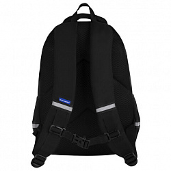 Рюкзак BRAUBERG INTENT, 2 отделения, 4 кармана, "Любопытный кот", 39х27х14 см, 274396