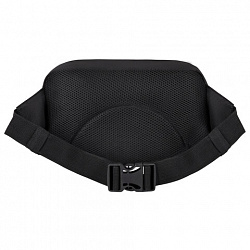 Сумка на пояс HEIKKI RIO (ХЕЙКИ) регулируемый ремень, черная, 28х16х9 см, 273886